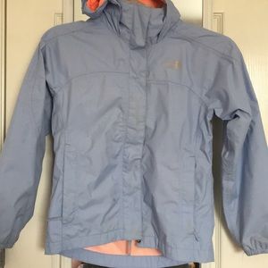 Girls Northface Rain Jacket